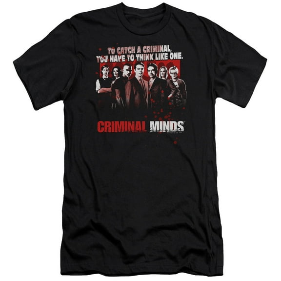 Criminal Minds - Think Like One - Premium Slim Fit Short Sleeve Shirt - X-Large