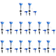 thumbnail image 1 of Práctica de entrenamiento de golf de 80 mm Tees de baja fricción y resistencia (2 unidades, azul), 1 of 6