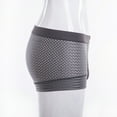 thumbnail image 3 of Men Boxer Briefs, Bulge Pouch Underpants, Breathable Underwear, 3 of 5