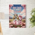 thumbnail image 2 of My Dog Is My Valentine Cute Cocker Spaniel in Gift Box Vertical Matte Canvas Poster Cockers Dog Lover Gifts Wall Art Home Decor - 3006, 2 of 5