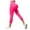 Hot Pink, variant on larppty Women's 3D Compression Anti Cellulite Capri Leggings - High Waist Seamless Push Up Sculpting Opaque Yoga Pants for Gym, Workout & Active Fitness（Dark Gray，S）
