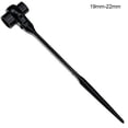 thumbnail image 2 of Scaffolding Podger Ratchet Spanner Site Ratcheting Socket Wrench Tool Tapered End, 2 of 4