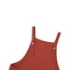 thumbnail image 4 of Monos Para Mujer Sueltos Cuello Cuadrado Sin Mangas Color SóLido Babero Pantalones Con Bolsillos XBTCLXEBCO Rojo Ladrillo;5XL, 4 of 4
