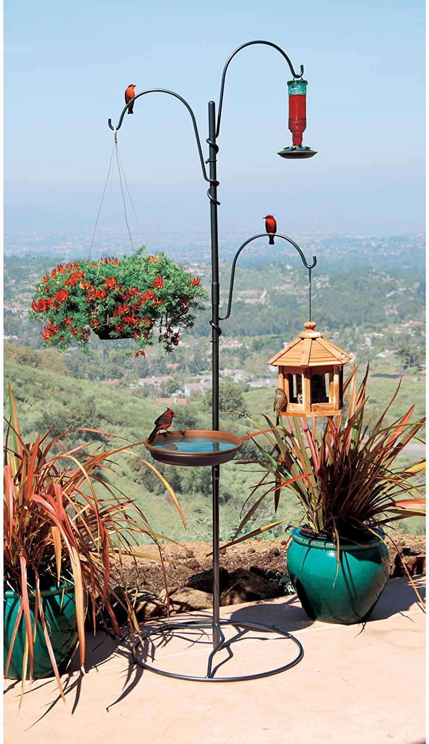 Yard Butler Free Standing Adjustable Yard Tree Bird Center