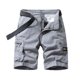 thumbnail image 1 of pstuiky Pantalones cortos deportivos para hombre, Pantalones cortos cargo de talla grande para hombre, con múltiples bolsillos, holgados, para playa y verano Pantalones cortos de golf, 1 of 4