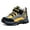 Yellow, variant on Daznico Boys Sneakers for Kids Outdoor Hiking Boots Warm Winter Durable Traction Footwear Comfortable Big Little Youth,9-9.5 Years