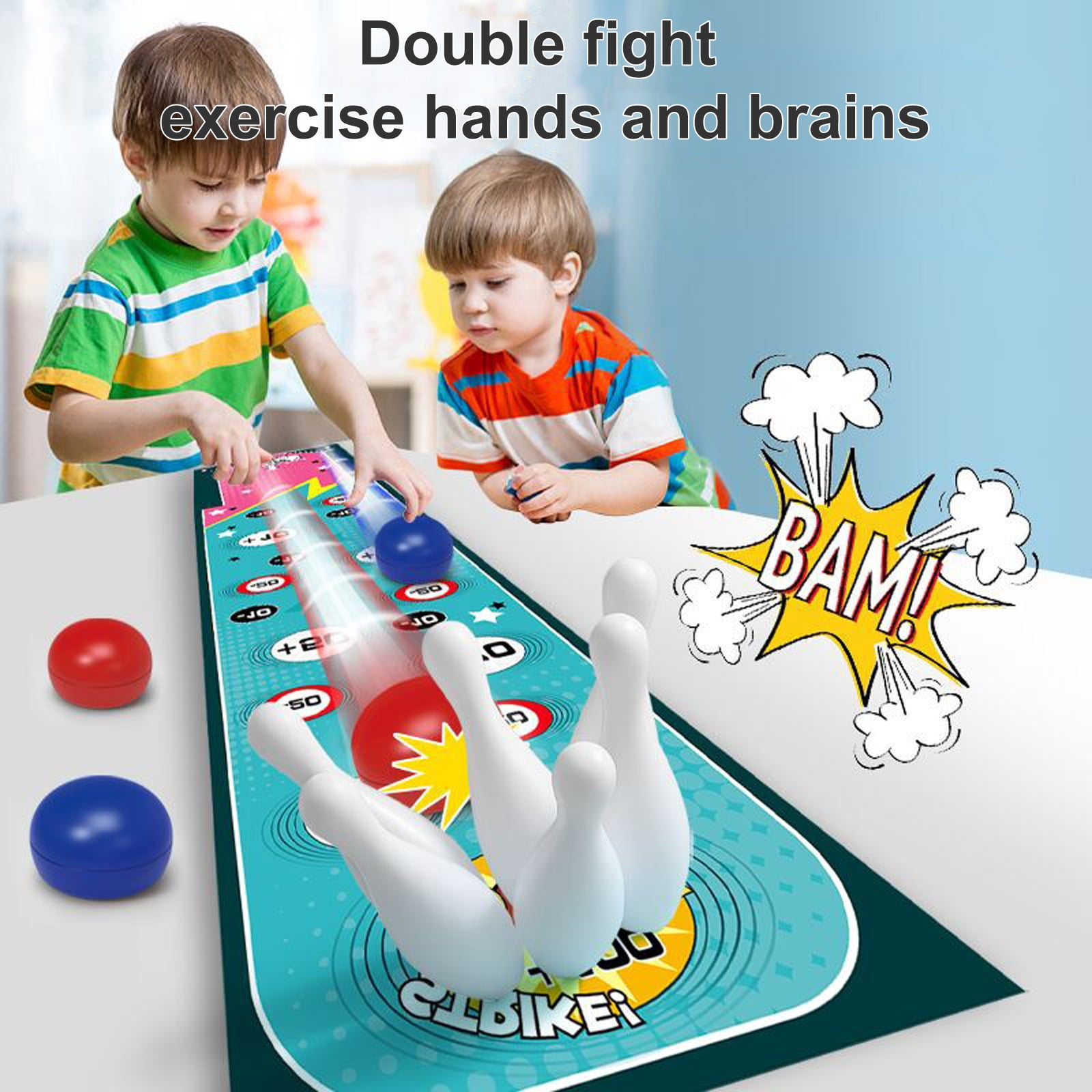 Board Games Curling Ball Sports, Indoor Leisure Parent-child Interactive  Battle, Bowling Soccer Children's Table Games Toys Battle, Crazy Racing Poo  Game - Temu Israel