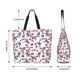 thumbnail image 5 of Fotbe Orchids Flowers Bolsa Tote Estética de Lona con Estampado para Mujer - Bolsa Reutilizable de Hombro Casual para Vacaciones, Compras, Trabajo y Gimnasio, 5 of 8