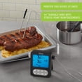 thumbnail image 3 of TruTemp Digital Dual Probe Programmable Meat Thermometer for Grilling, Smoking, & Cooking, Gray, 3 of 9
