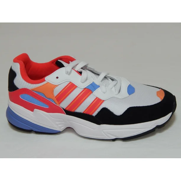 New Adi-das ORIGINALS Yung-96 White Tint/Raw White/Shock Red Running Shoes 9 D