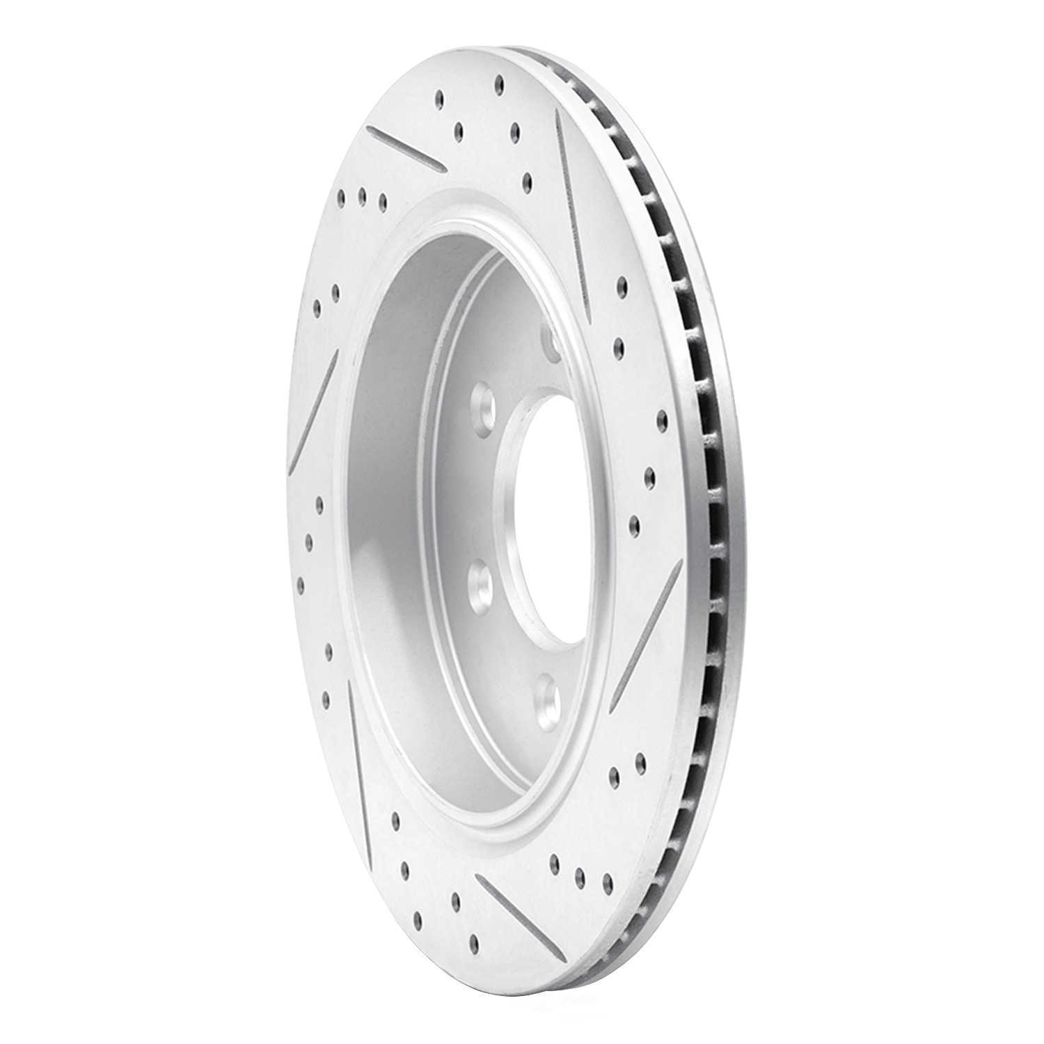 Dynamic Friction Company 830-54231L DFC Geoperformance Rotor - Drilled and Slotted