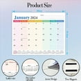 thumbnail image 5 of Calendario MagnéTico para Refrigerador, el Calendario del Refrigerador Va Desde de 2024 Hasta Junio de 2025, Calendario de 18 Meses Como Se Muestra, 5 of 5