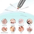 thumbnail image 4 of Juego de Taladro Profesional para Uñas HY59, 12 Cabezales, Torno Eléctrico Inalámbrico para Manicura, Lijadora de Uñas, Herramienta para Manicura., 4 of 7