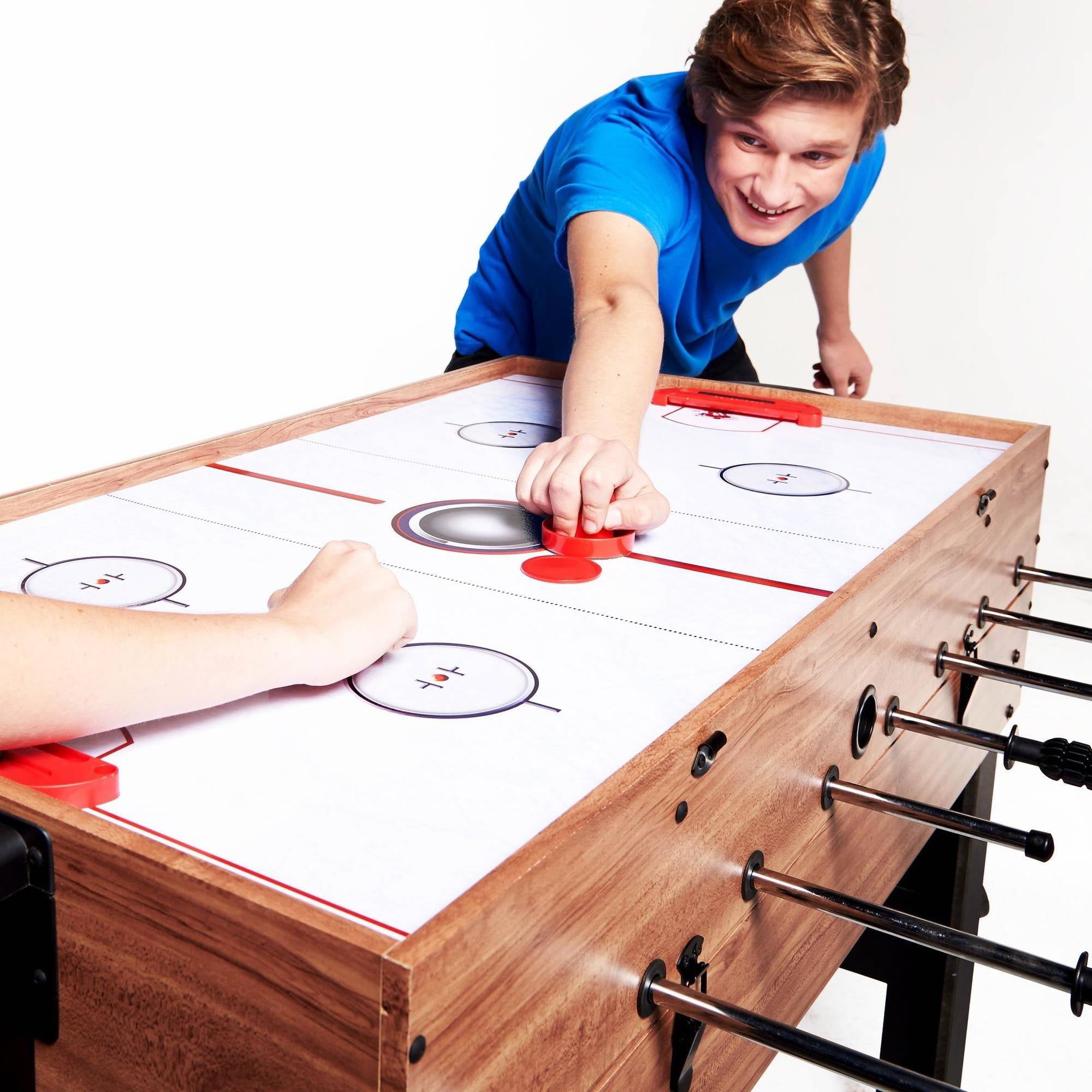 Game Table Combo 3 In 1 Play Pool Billiards Air Hockey ...
