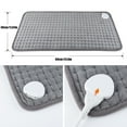 thumbnail image 3 of Heating Pad 12x24in 10 Temperature Levels 3 Timer Settings, Electric Heating Blanket with Overheat Protection, Auto Off Washable Body Heating Mat for Home Office, 3 of 9