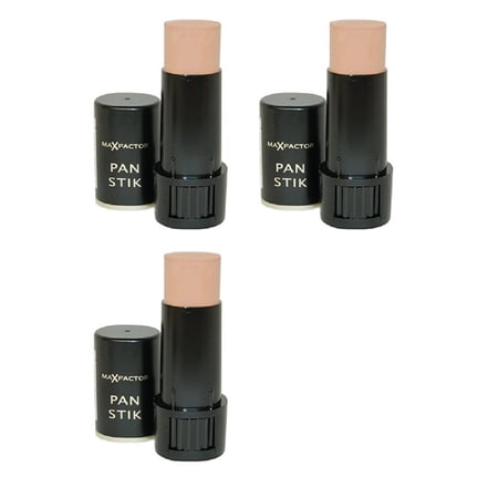 Max Factor Pan Stik Foundation Bisque Ivory (Pack of 3) + Cat Line Makeup Tutorial