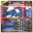 thumbnail image 2 of Erickson Manufacturing 360241467 01414 Ratcheting Tie-Down Kit - 12 Piece, 2 of 2
