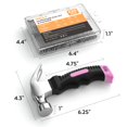 thumbnail image 5 of INCLY 620 PCS Small Nails for Hanging Pictures Assortment Kit with 8oz Pink Small Hammer, Mini Hamm, 5 of 5