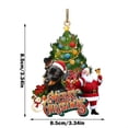 thumbnail image 3 of Adorno de Navidad Árbol encantador Regalo Adorno Árbol de Navidad Decoración de fiesta colgante Wmkox8yii fhajkh5571, 3 of 4