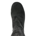 thumbnail image 4 of Time and Tru Women's Faux Suede Tall Block Heel Boots, 4 of 5