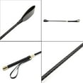 thumbnail image 4 of Horse Whip Leather Whips Wear-resistant Party Costume with Wrist Whips for Simple Operation Strap Handle Training Riding Crop Stage Performance, 4 of 9