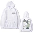 thumbnail image 4 of Sudadera con capucha con estampado de doble cara de rapero Frank, sudadera de Hip Hop rubia de Rap para hombre, ropa de calle Vintage para hombre y mujer, 4 of 5