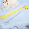 thumbnail image 4 of Cat Teaser Stick, Juguete Para Mascotas De Ejercicio, Teaser De Gato Amarillo Para Juguete Para Mascotas ANGGREK No, 4 of 7