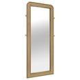 thumbnail image 3 of Arini Cane Weave Full Length Standing Floor Mirror Sand Wash, 3 of 14