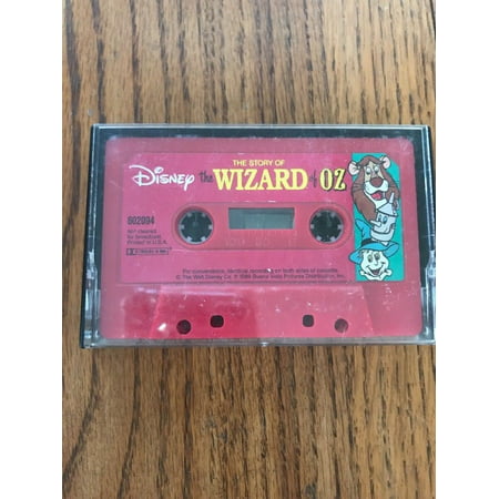 Disney The Story Of The Wizard Of OZ Cassettes Ships N 24h