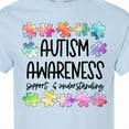 thumbnail image 4 of Inktastic Autism Awareness Support and Understanding Puzzle Pieces T-Shirt, 4 of 5