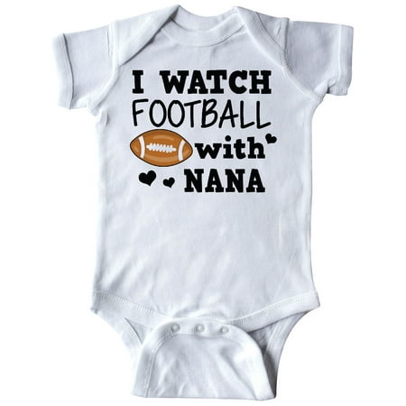 

Inktastic I Watch Football with My Nana Gift Baby Boy Bodysuit