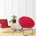 thumbnail image 3 of Round Saucer Chair Slipcover Stretchable Anti-Slip Super Soft for Home, 3 of 8
