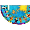 thumbnail image 7 of Hands Around the World 7'8" x 10'9" Oval area rug in color Multi, 7 of 7