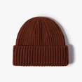 thumbnail image 1 of Gorros de lana acrílica para hombre y mujer, gorro elástico, venta al por mayor, envío gratuito, barato, novedad, coreano, Otoño e Invierno, 1 of 4