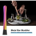 thumbnail image 5 of 8 Inch Stainless Steel Muddler for Cocktail Bar Drink Muddler Bar Tool for Mixing Fruit Drinks Cocktails Colorful, 5 of 6