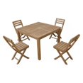 thumbnail image 1 of Anderson Teak Alabama Square Patio Dining Set, 1 of 2