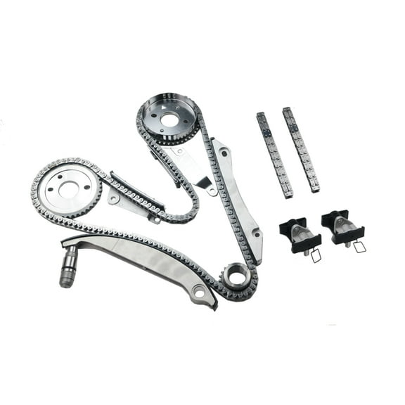 MOCA AUTOPARTS Timing Chain Kit Fit for 04 - 06 Dodge Stratus 2.7L & 05-07 Chrysler 300 & 02 - 04 Chrysler Intrepid 2.7L(NGC Cam Gear)