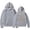 Grey, variant on Women's Hoodies Sweatshirts Double Printed Long Sleeve Hoodie with Cap Strap Pocket for Autumn or Winter Dreams White M