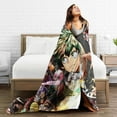 thumbnail image 6 of My Hero Academia Blanket, Anime Throw Blanket For Couch Sofa Bed, Soft Cozy Lightweight Warm Flannel Blanket, Home Decor, Anime Gifts For Boys Girls Kids Teens, 40"X30", 6 of 9