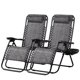 thumbnail image 1 of Set de 2 relajantes sillones reclinables para patio Nazhura Steel Mesh, 1 of 9