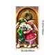 thumbnail image 3 of CaiYueKe Easter Door Cover Curtain Decoration for Spring Holiday Party, Bunny Egg Themed Hanging Door Banner Wall Decor, Festive Home Indoor Outdoor Welcome Sign with Religious Cross Pattern, 3 of 7