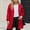 c01Red, variant on Women Plus Size Zip Up Hoodies Long Sleeve Tunic Sweatshirt Fall Winter Long Fleece Hoodie Jacket with Pockets Red S