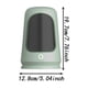 thumbnail image 2 of Calefactor de sobremesa - Mini calefactor de 1200W para oficina y hogar, calefacción silenciosa de 2 velocidades, calefactor portátil portátil con termostato, 19,7x12,8x8,75cm, 2 of 2