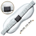 thumbnail image 5 of Winssy™ 100% Natural Silk Sleep Mask Blindfold,Adjustable Super-Smooth Soft Eye Mask for Sleep with Bag,Silver Color, 5 of 7