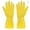 Yellow, variant on Long Sleeves Dishwashing Gloves, Reusable Rubber Cleaning Gloves for Housework Kitchen Bathroom Extra Large Painting Pet Care