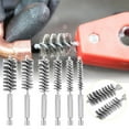 thumbnail image 1 of Cheers US Stainless Steel Bore Brush Stainless Steel Bristles Wire Brush for Power Drill Cleaning Wire Brush Stainless Steel Brush with Hex Shank Handle，8-19mm, 1 of 7