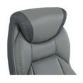 thumbnail image 4 of FurniFact Ergonomic Leather Office Chair – Executive High Back Gray Desk Chair, 4 of 12