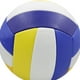 Taille Officielle 5 Volleyball Formation Plage Débutant Jeu Adulte Granuleux Blanc Jaune – image 2 sur 7