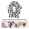 thumbnail image 3 of MUSEYA Cow Prints Scarf Women's Lightweight Assorted 1Pack, 3 of 6
