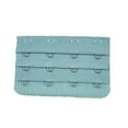 thumbnail image 1 of becaristey Rallonge de Bretelle de Soutien-Gorge Boucle 4 Crochets Accessoires Pratiques Respirants Remplacement Réglable 3 Rangées sous-Vêtements A3, 1 of 6